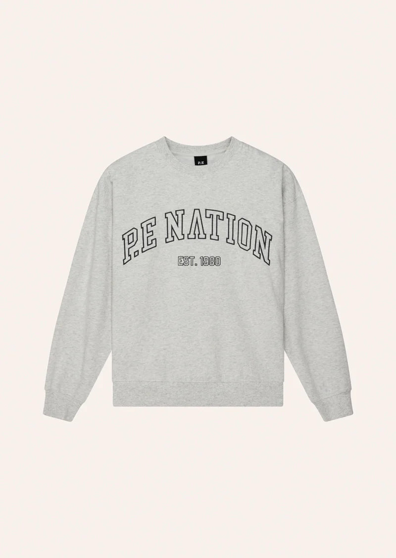 Core Sweat - Grey Marle | Herman Store | P.E Nation