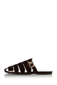 Henrietta - Choc Leather
