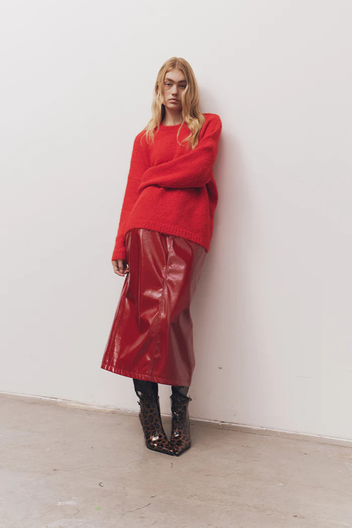 Rosmunda Sweater - Red