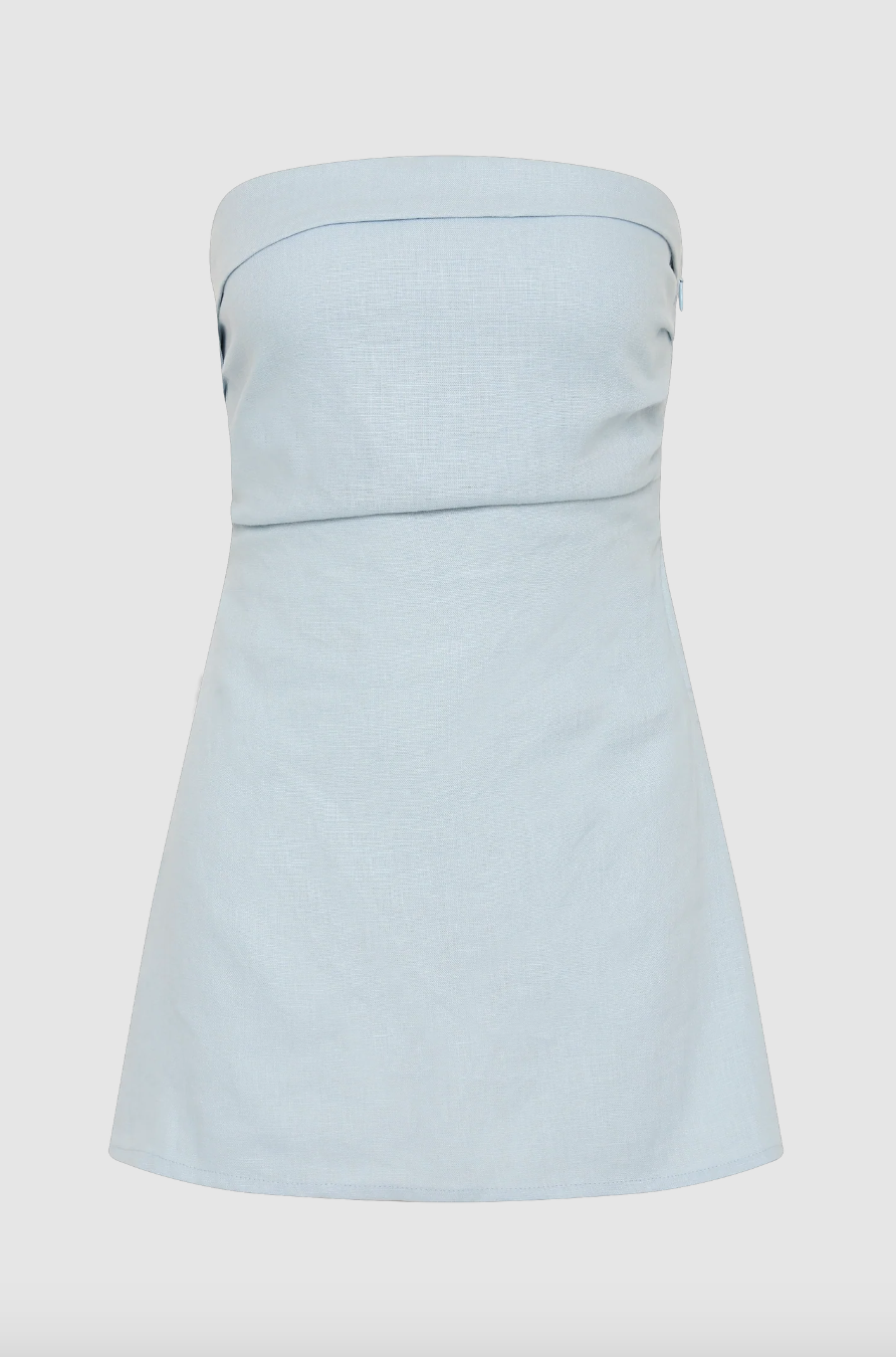 Boe Tunic Top - Sky Blue