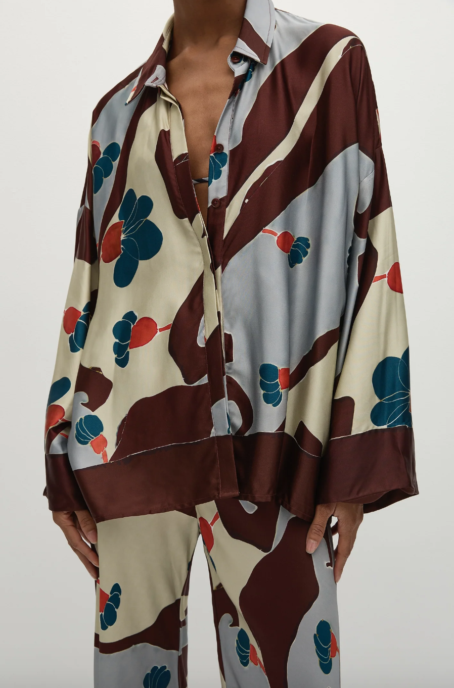 Karys Shirt - Mandaraki Floral