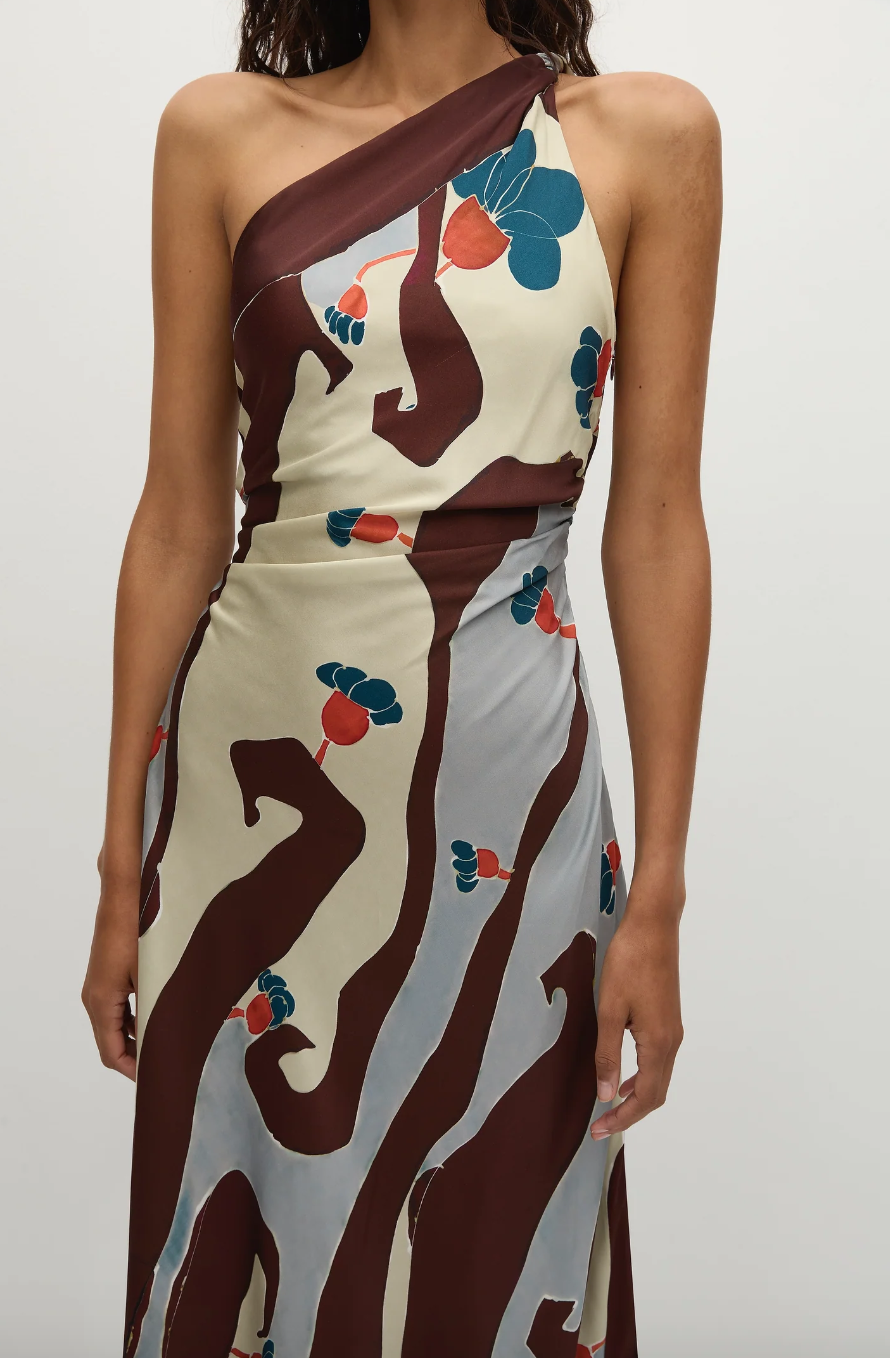 Neysa Maxi Dress - Mandaraki Floral