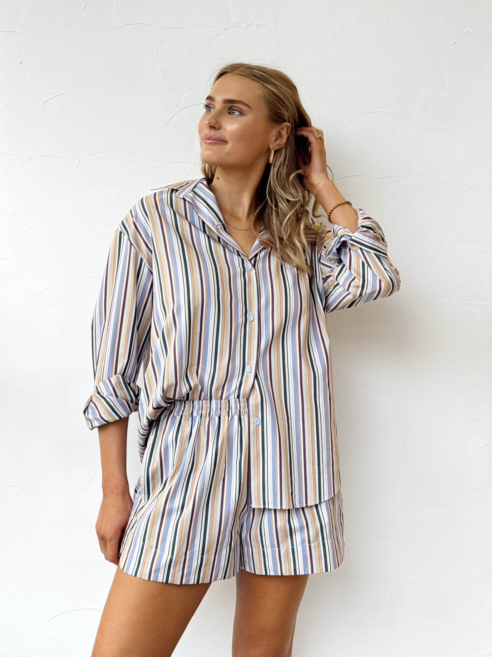 Lonia Shorts - Sifnos Stripe