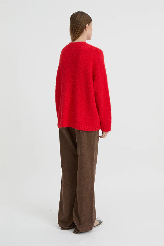 Rosmunda Sweater - Red