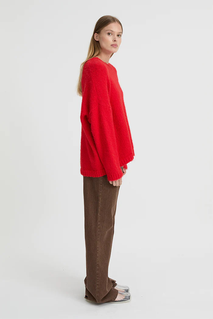Rosmunda Sweater - Red