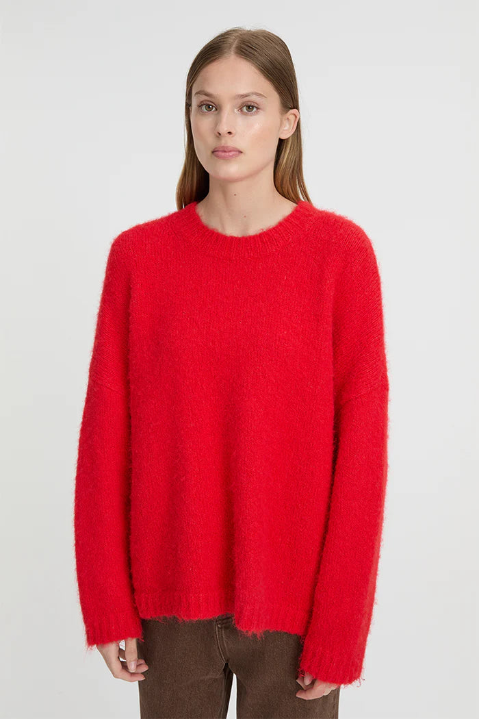 Rosmunda Sweater - Red