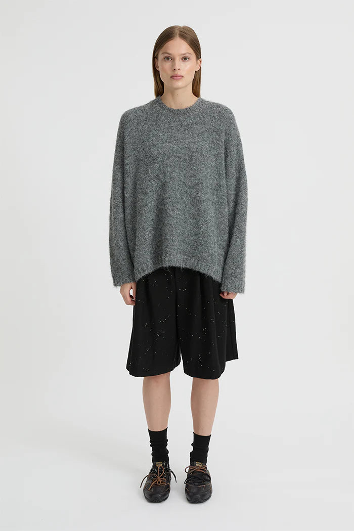 Rosmunda Sweater - Charcoal