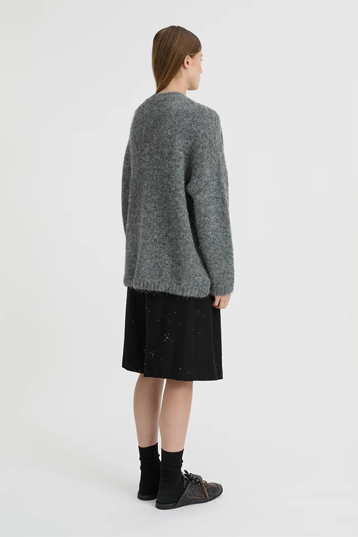 Rosmunda Sweater - Charcoal