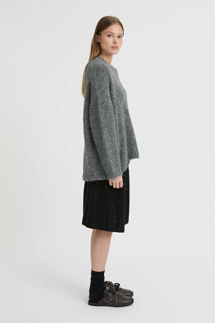Rosmunda Sweater - Charcoal