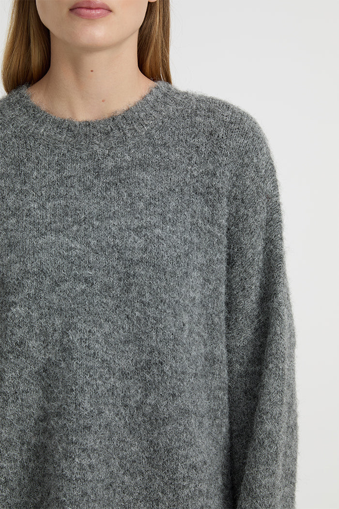 Rosmunda Sweater - Charcoal