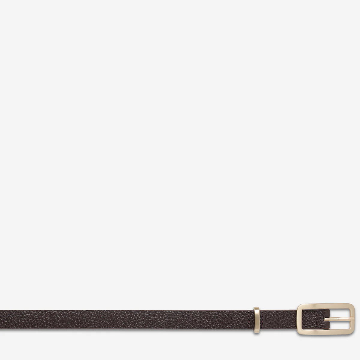 Muse Belt - Choc/Gold