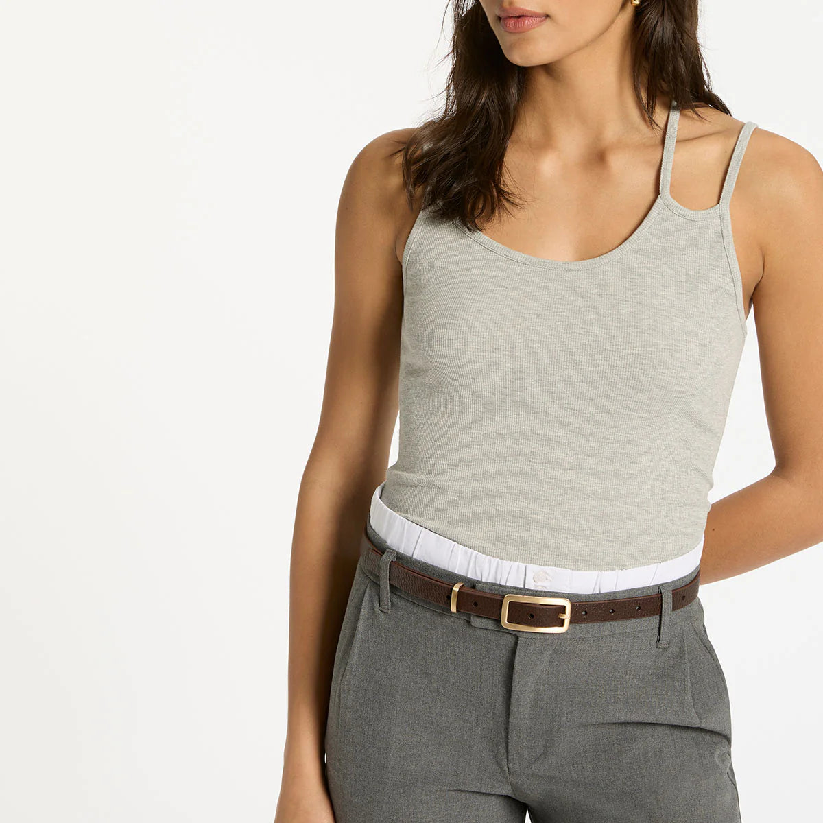 Muse Belt - Choc/Gold