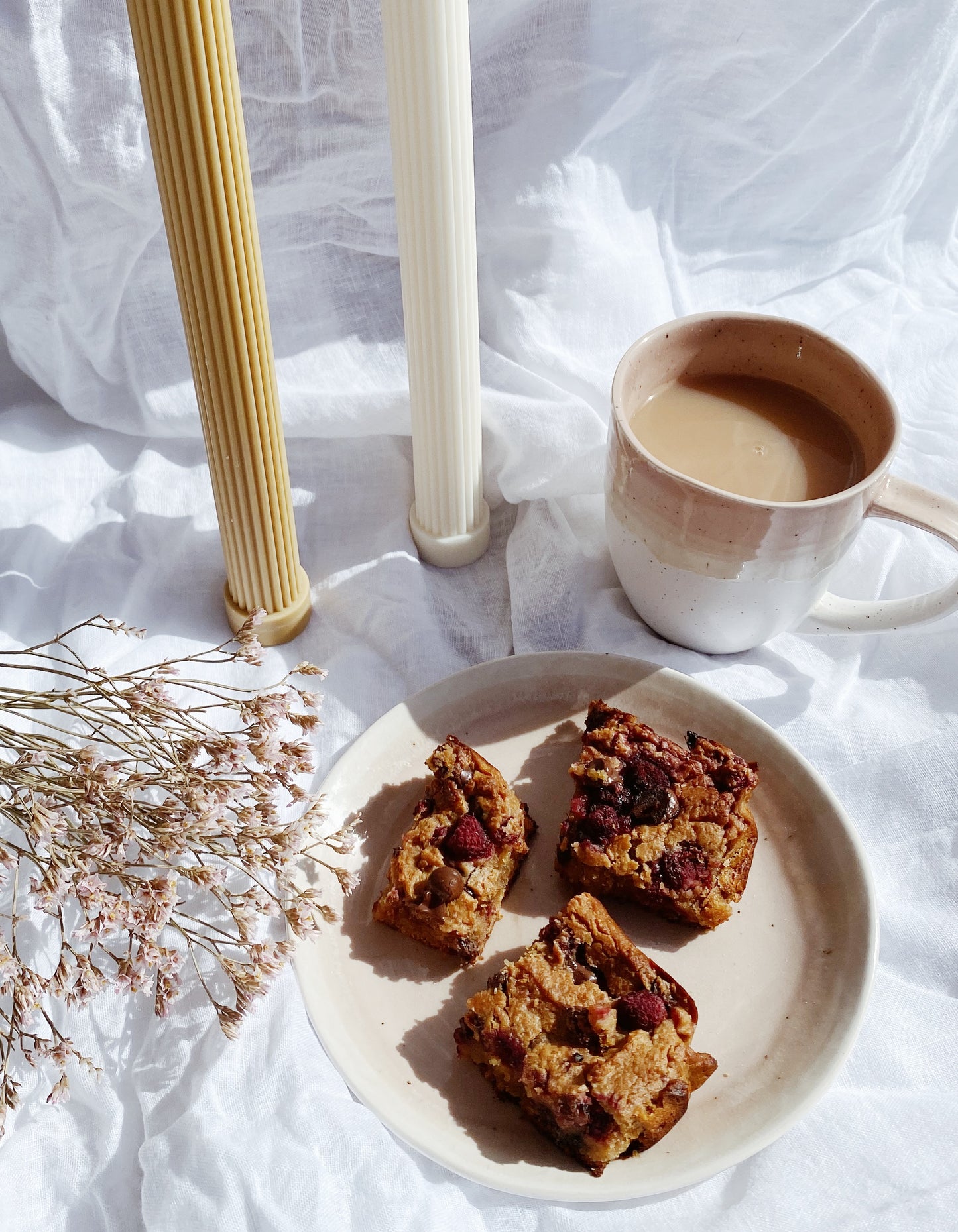Gooey Chickpea Blondies - so yum!