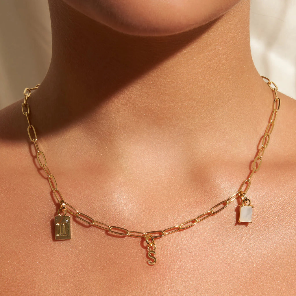 Valencia Gold Stacking Chain - Short
