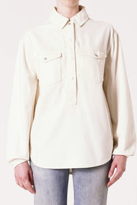 Painters Denim Shirt - Off White