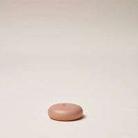 Frosted Glass Holder Small - Brown