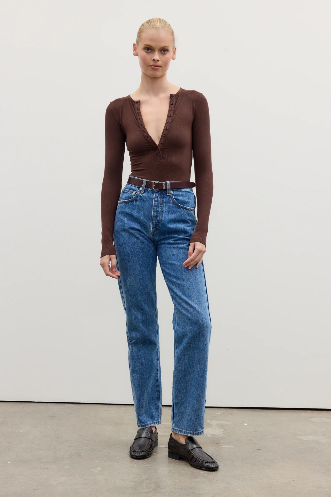 Lara Bodysuit  - Chocolate