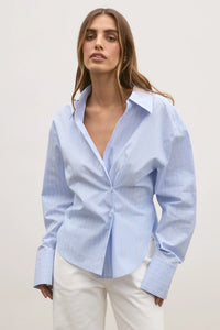 Tilda Shirt - Blue Stripe