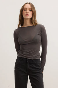 Zoe Top - Grey