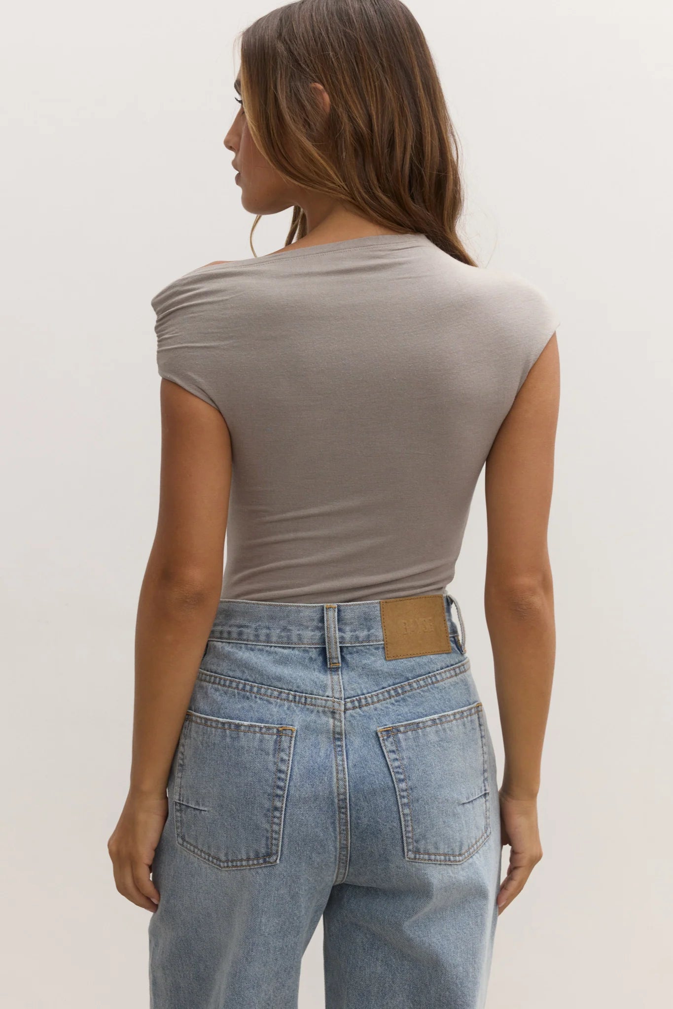 Everleigh Top - Dove Grey