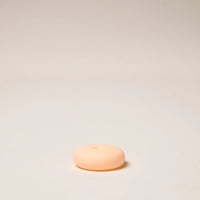 Frosted Glass Holder Small - Peach