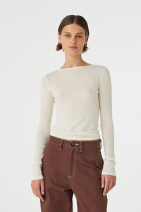 Aston LS Top - Cream