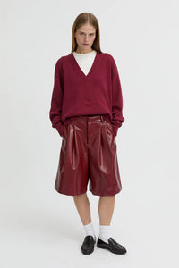 Elowen Sweater - Burgundy