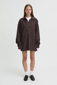 Wynn Polo Top - Burgundy