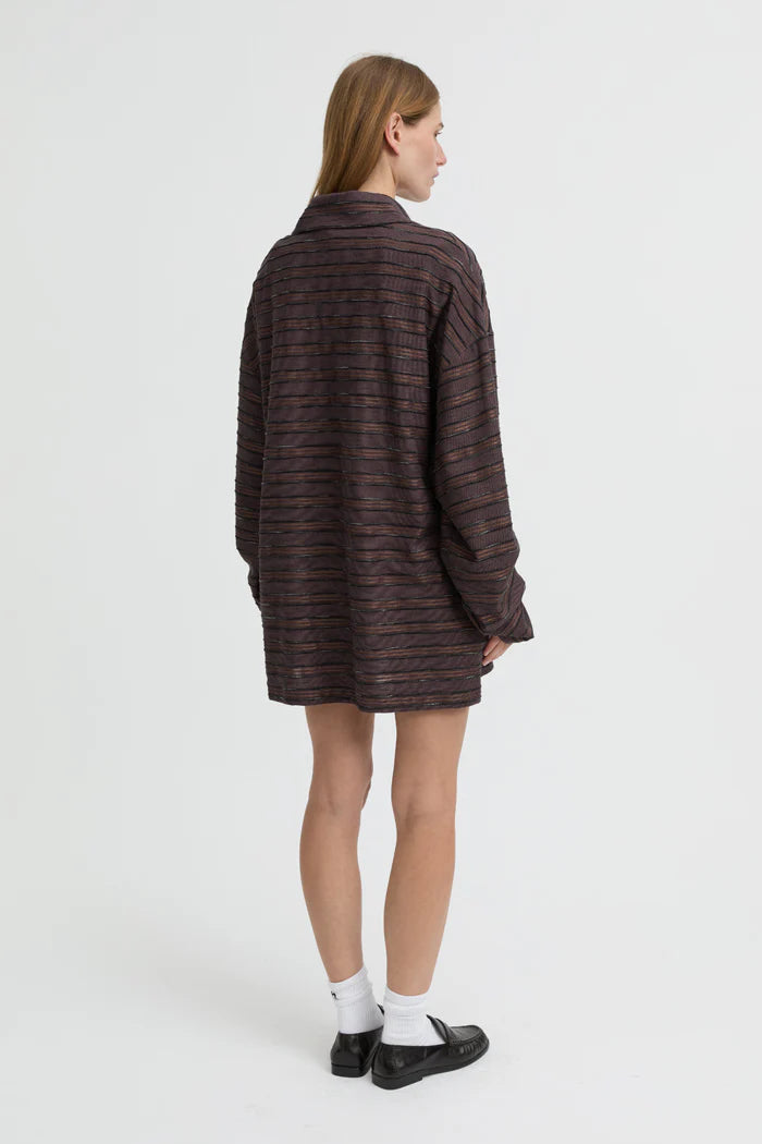 Wynn Polo Top - Burgundy