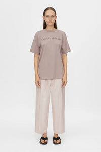 Capella Logo Tee - Ash Lilac