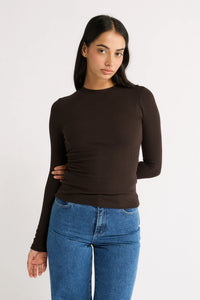 Carina Classic Long Sleeve - Chocolate