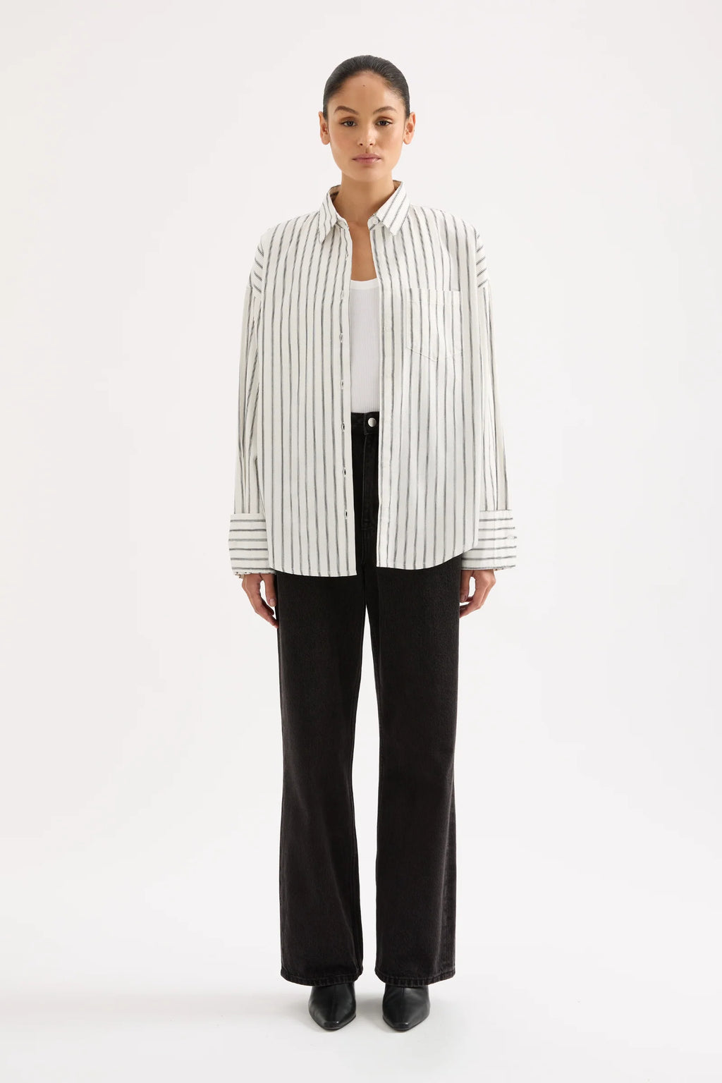 Emerson Shirt - Salt Stripe