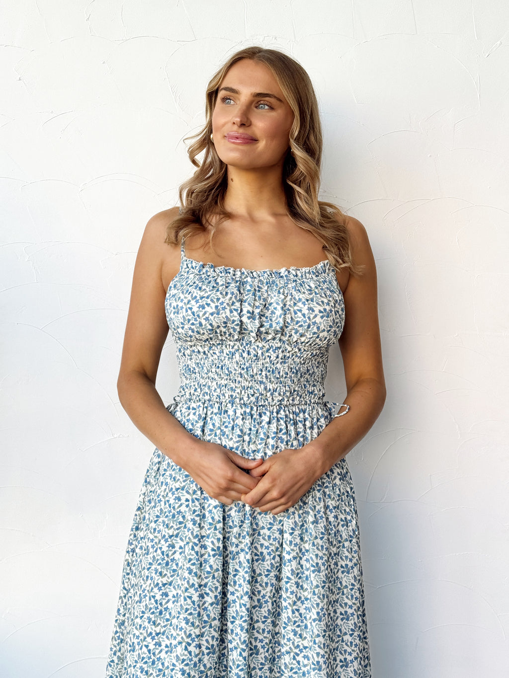 Square Neck Sundress - Bluebell