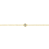 Hannah Bezel Bracelet - Gold