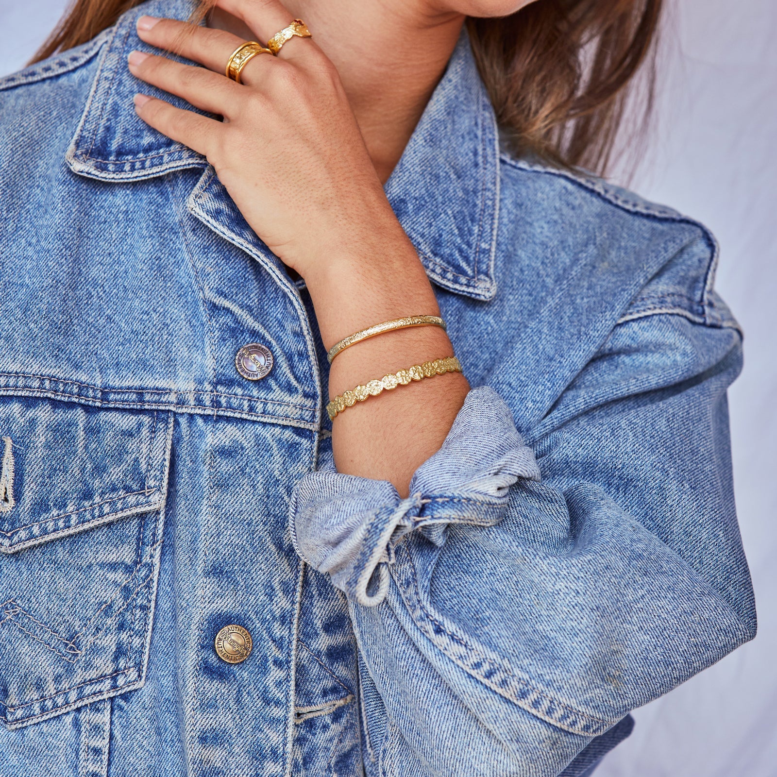 Olsen Gold Cuff