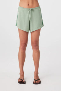 Pippa Drawcord Short - Eucalyptus & Sea Green