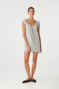 Chloe Mini Dress - Black Check