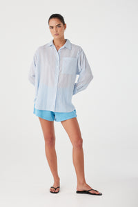 Priya Shirt - Powder Blue