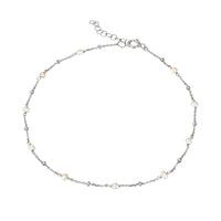 Jane Pearl Bracelet - Silver