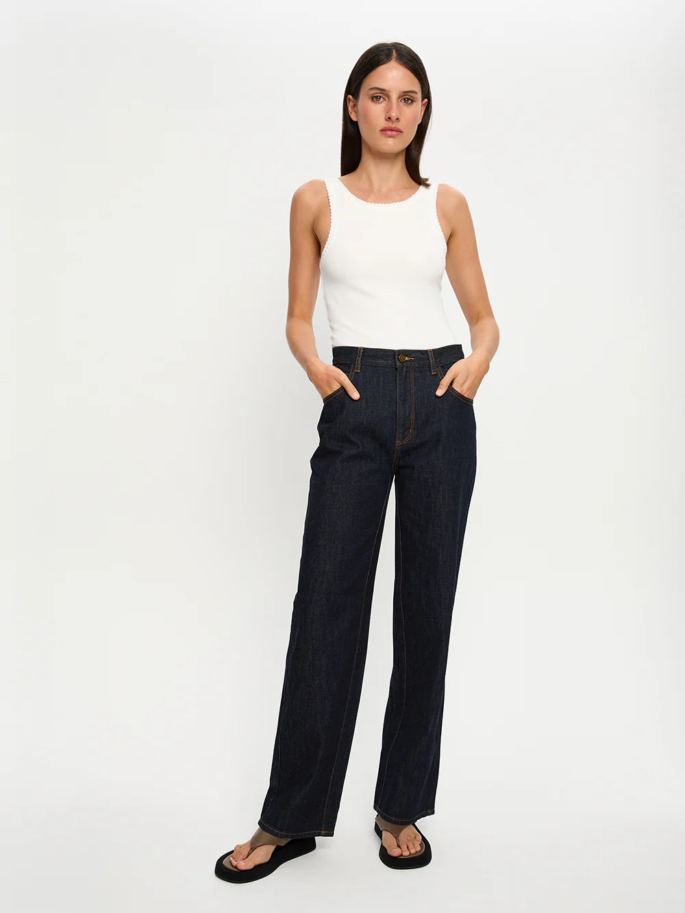 Brigitte Denim Jean - Raw