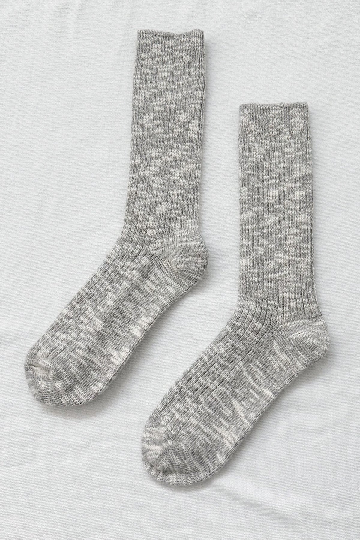 Cottage Socks - Heather Grey