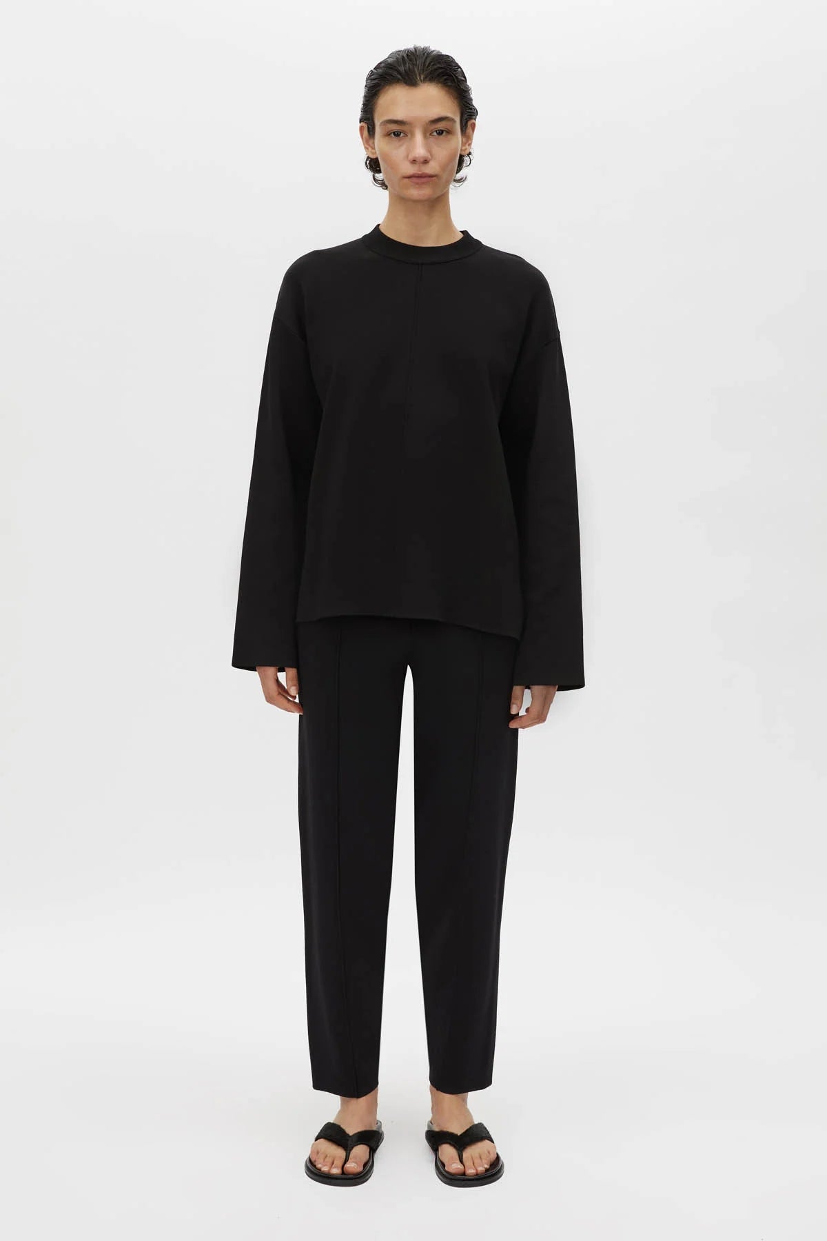 Lyndon Knit Pant - Black