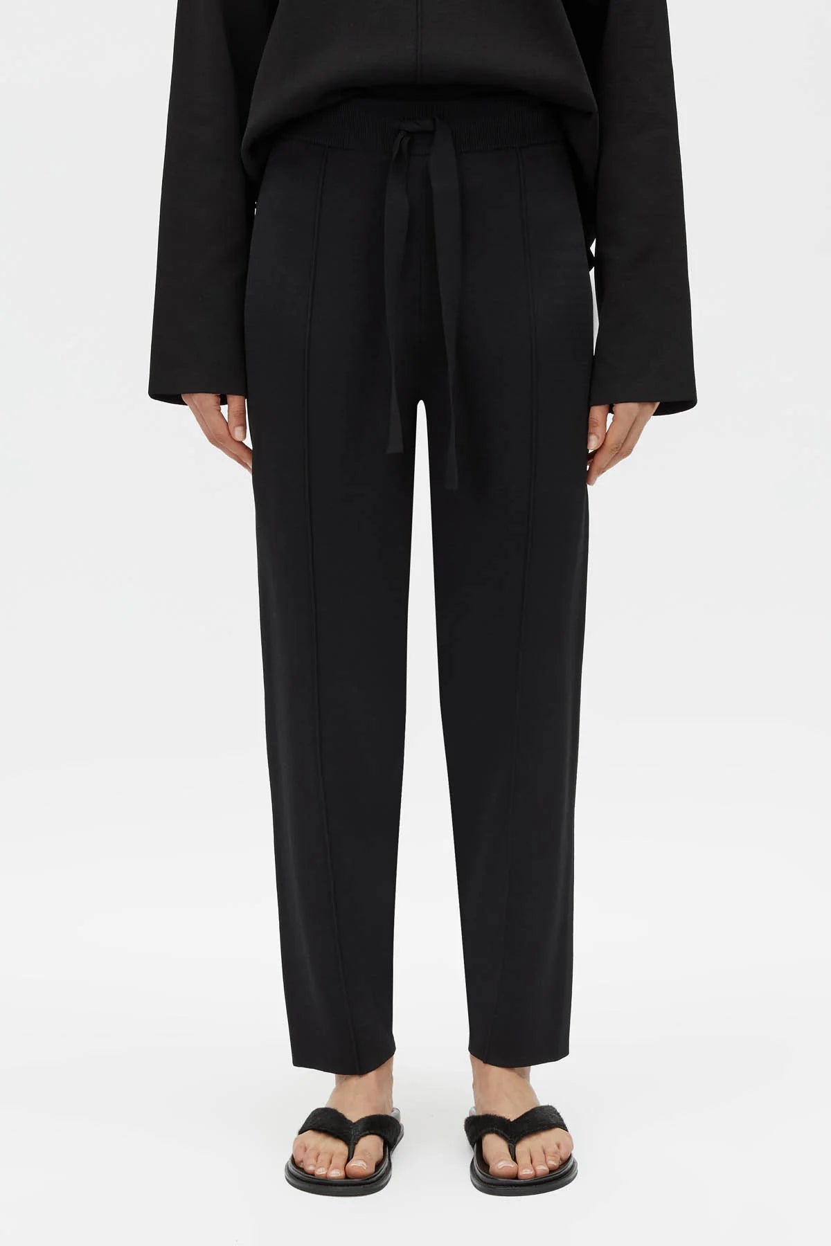 Lyndon Knit Pant - Black