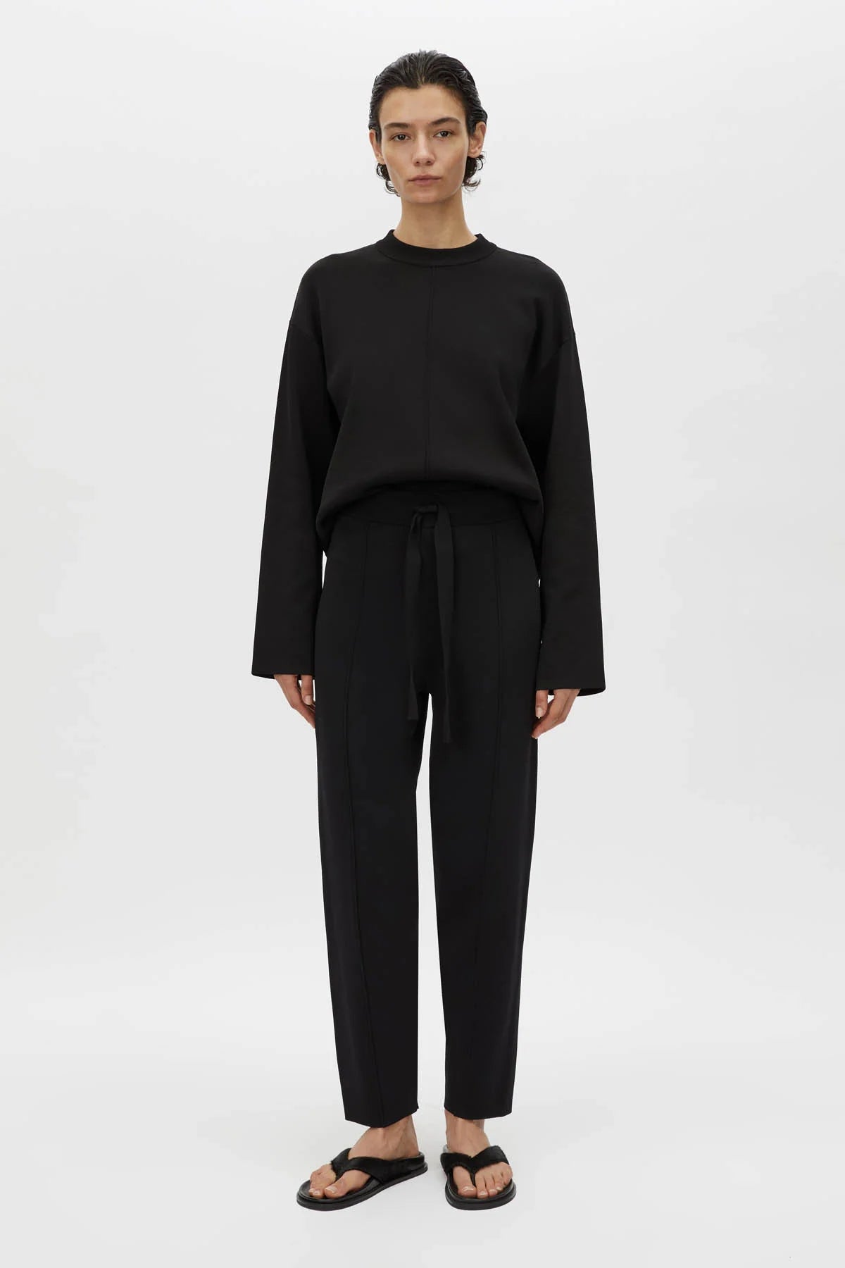 Lyndon Knit Pant - Black