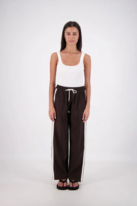 Cassis Trouser - Dark Brown