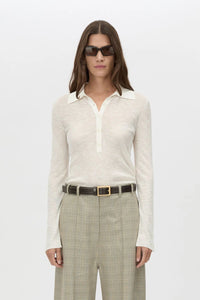 Genevieve Knit Top - Ivory