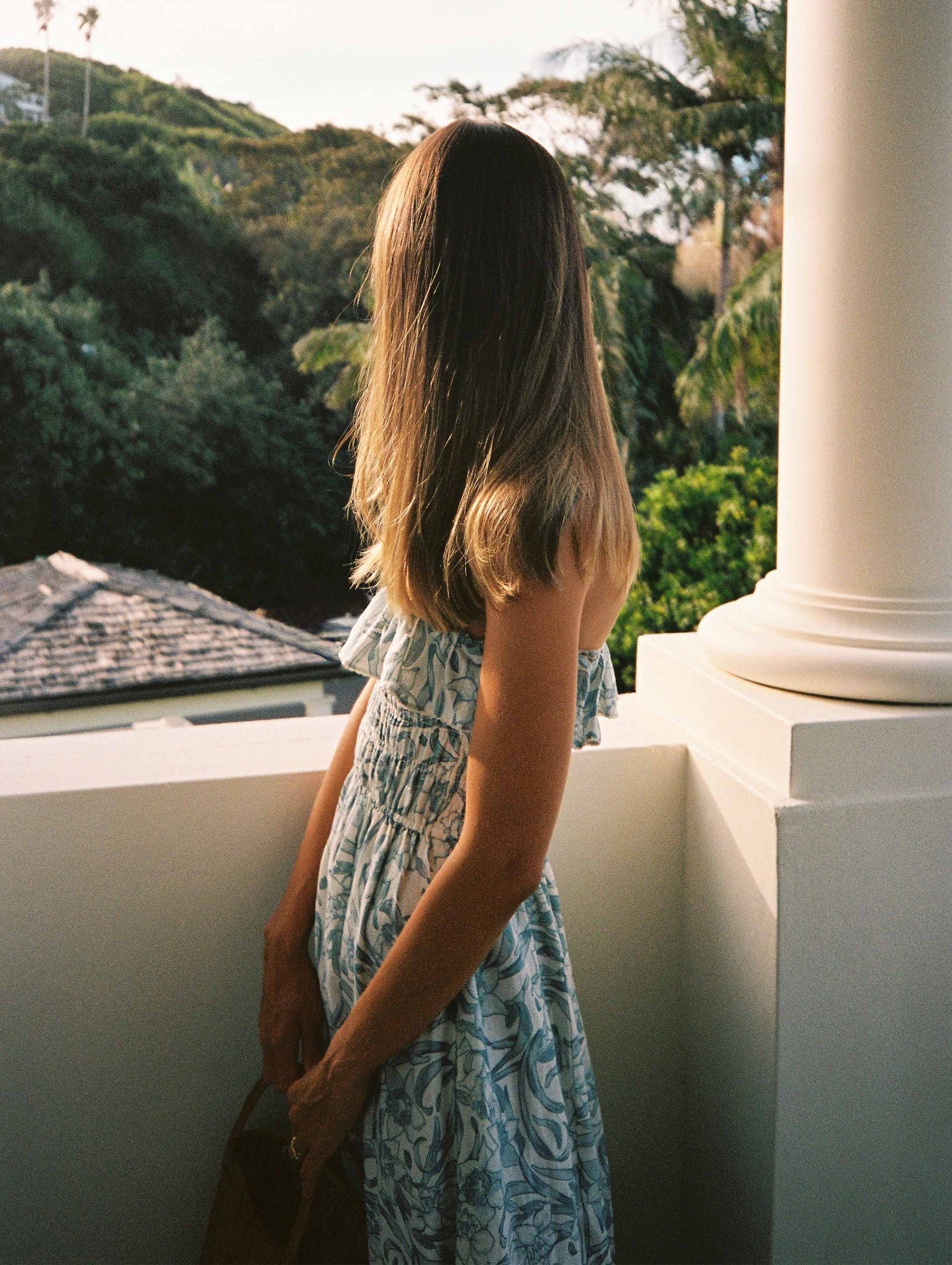 Shirred Midi Dress - Daffodil