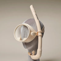 Dive Mask & Snorkel Set - Cream