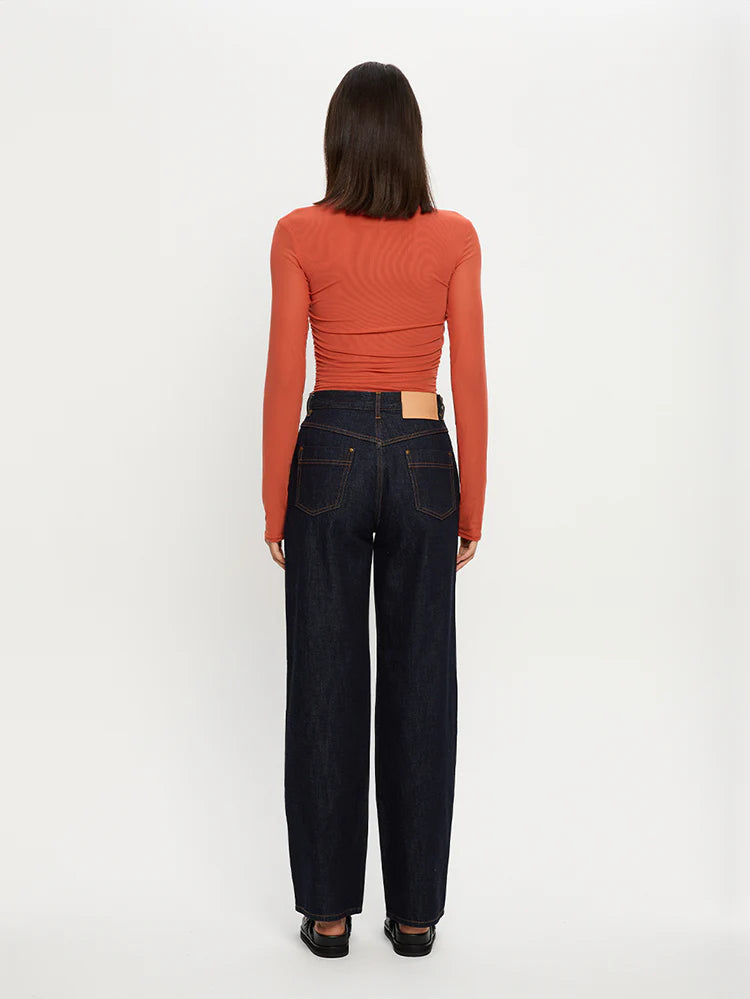 Dylan Mesh Top - Red