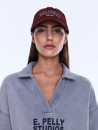 EP Collegiate Cap - Deep Cherry